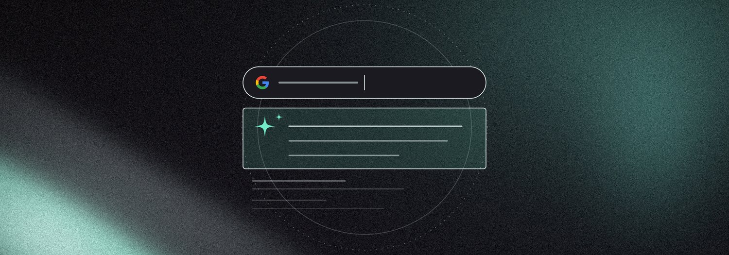 Vyhledávací pole Google s odpovědí umělé inteligence