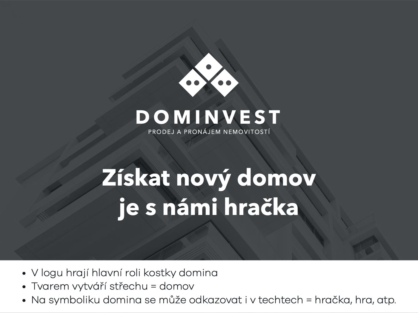 Návrh značky Dominvest