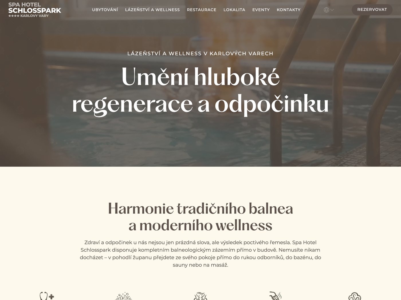 Úvod stránky Lázeňství a wellness